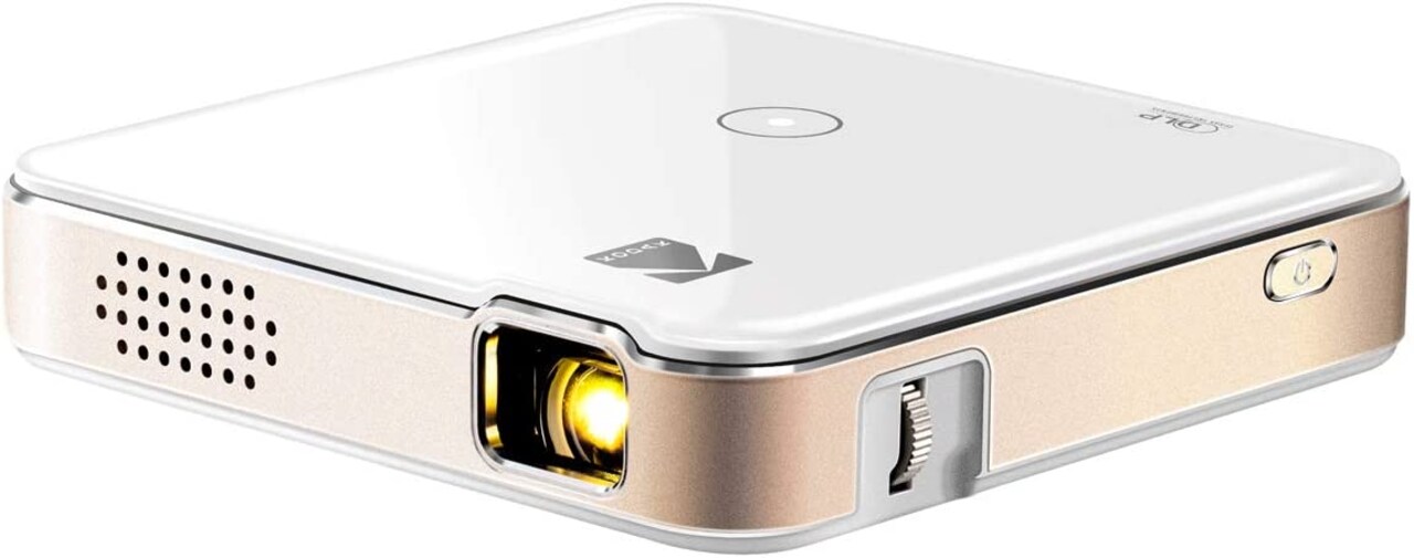 Kodak Luma 150 Pico Portable Projector, HD Projector with Rechargeable Battery & Speaker